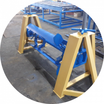 Разматыватель рулонного металла самоподъемный до 7 тонн Разматыватель рулонного металла самоподъемный до 7 тонн